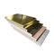 304 Roze goudkleurige haarlijn geborstelde afwerking Aluminium honingraat broodje roestvrij staal platenpanelen voor roltrap